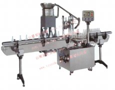 全自動(dòng)上蓋鎖蓋機(jī)，瓶蓋自動(dòng)上蓋機(jī)